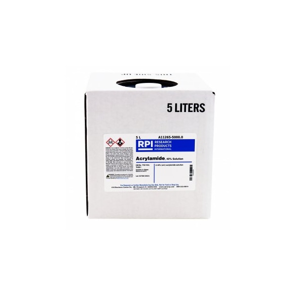 Rpi Acrylamide, 40% Solution, 5 L A11265-5000.0 - main